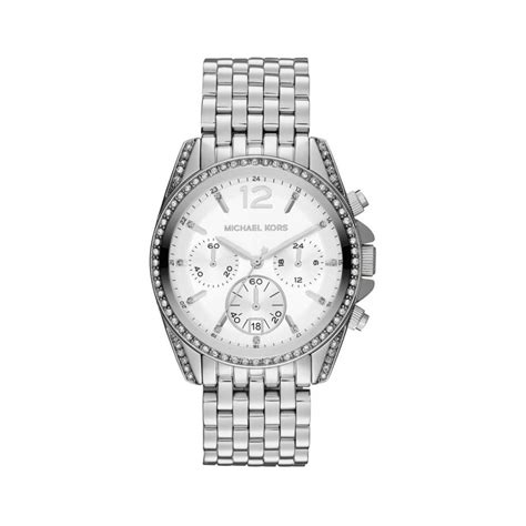 michael kors mk5834 edelstahl silber|Original Michael Kors Watch Women's MK5834 Pressley In .